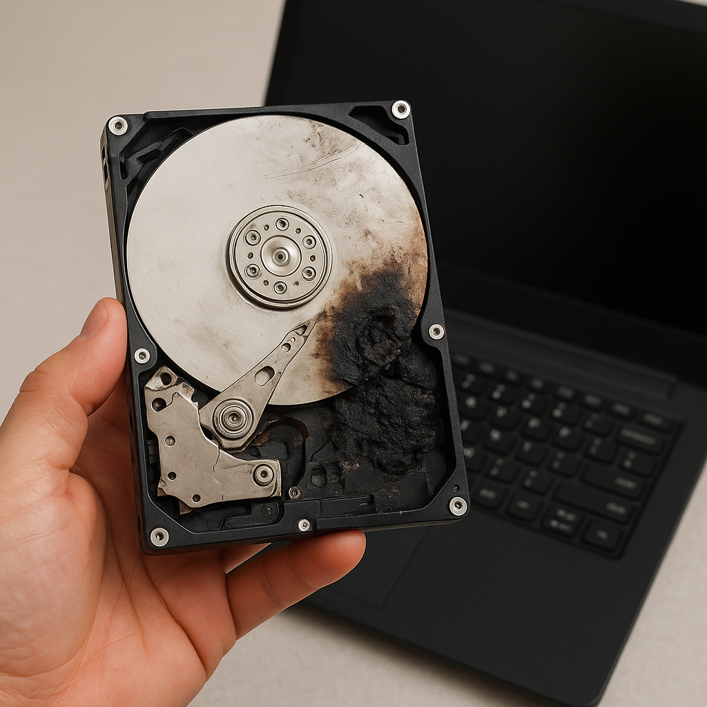 Jakie są objawy uszkodzonego dysku twardego?